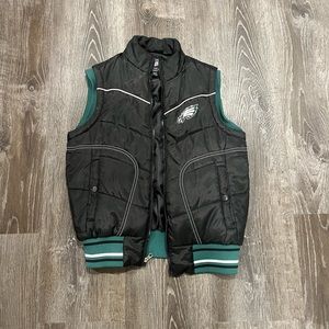 NFL apparel - Philadelphia Eagles puffer vest - size small